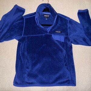 Patagonia Royal Blue Fleece Jacket